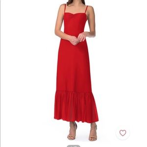 Azazie Justina dress in Red size A2
